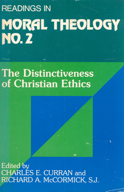 The distinctiveness of christian ethics