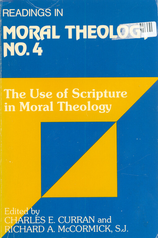 The use of scripture in moral theology