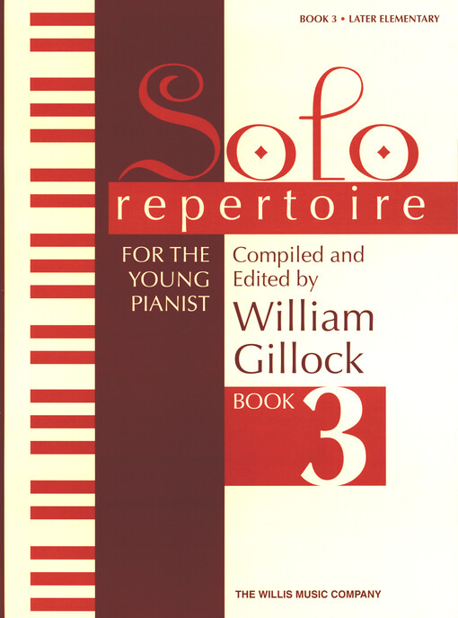 Solo Repertoire for the Young Pianist. Book 3
