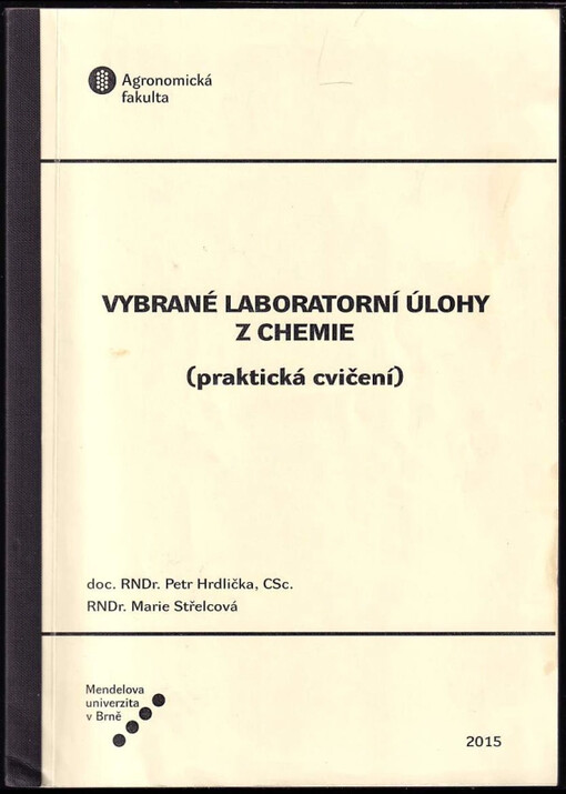 Vybrané laboratorní úlohy z chemie : (praktická cvičení)