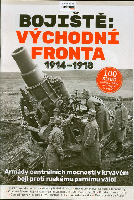 Bojiště - východní fronta : 1914-1918