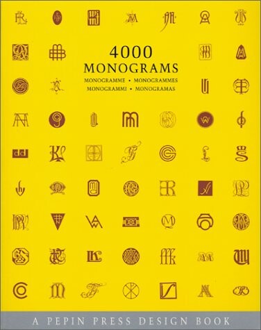 4000 Monograms (Pepin Press Design Books)