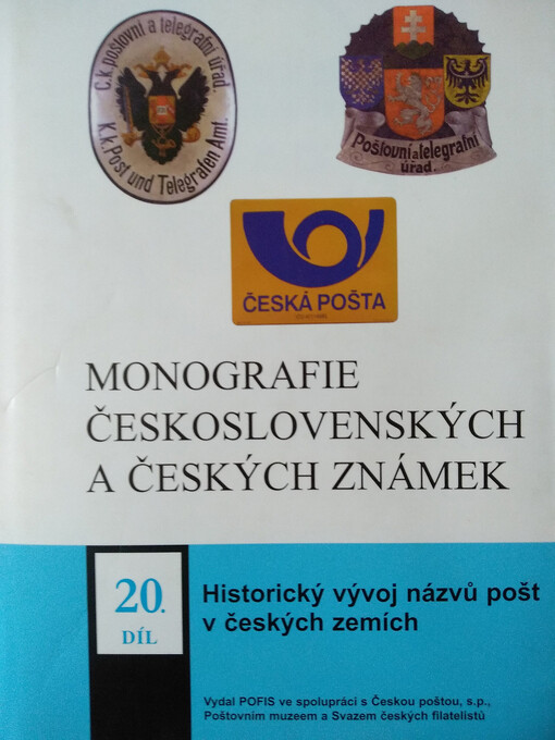 Monografie československých a českých známek a poštovní historie, 20. díl