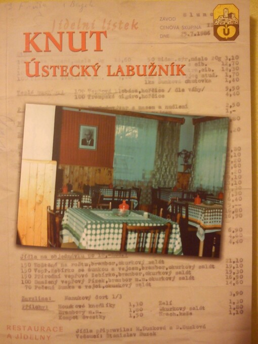 Knut. Ústecký labužník