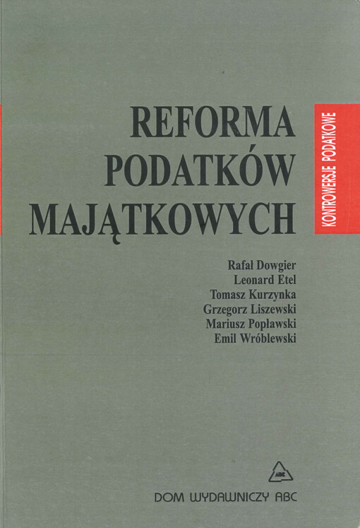 Reforma podatków majątkowych