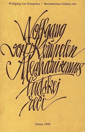 Mechanizmus ľudskej reči ; Z nem.orig.prel.Slavo Ondrejovič a Peter Ďurčo ; Predslov a pozn.napís.Slavo Ondrejovič.