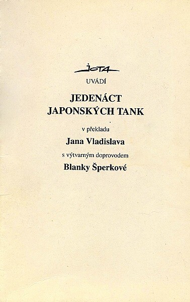 Jedenáct japonských tank