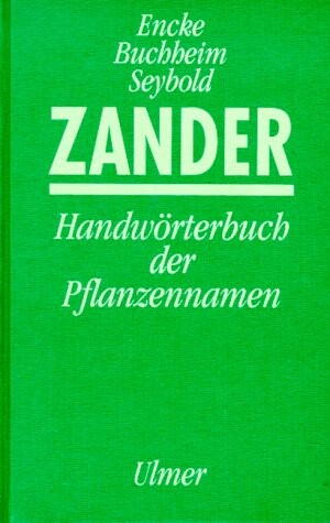 Handworterbuch der Pflanzennamen - #15 Auflage (15 Auflage)