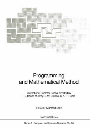 Programming and mathematical method