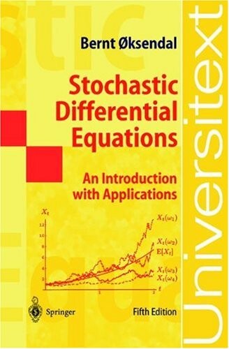 Stochastic differential equations : an introduction with applications