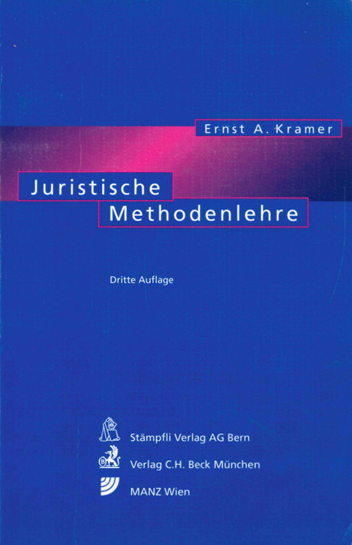 Juristische Methodenlehre