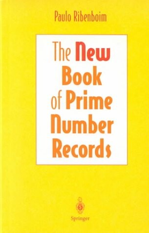 The new book of prime number records
