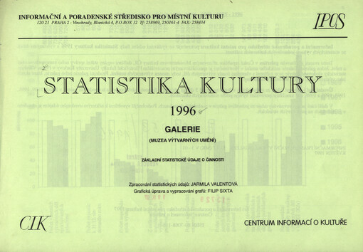Statistika kultury : galerie (muzea výtvarných umění). Základní statistické údaje o činnosti