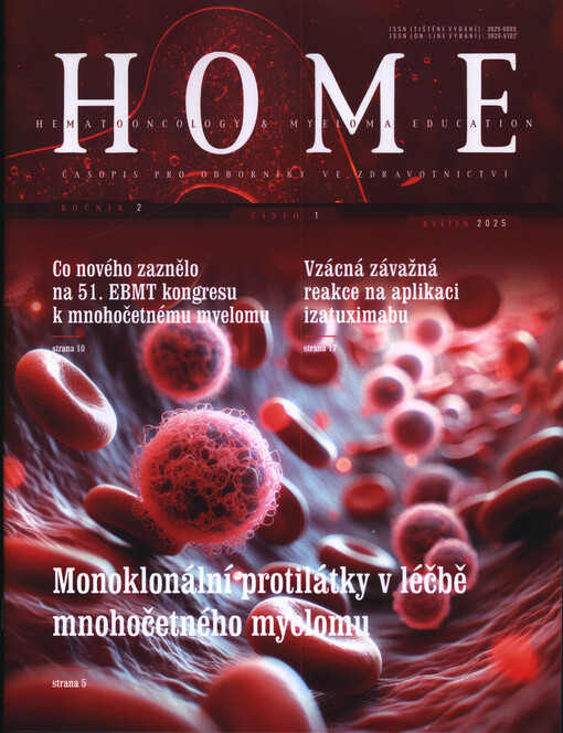 Hematooncology & Myeloma Education : časopis pro odborníky ve zdravotnictví