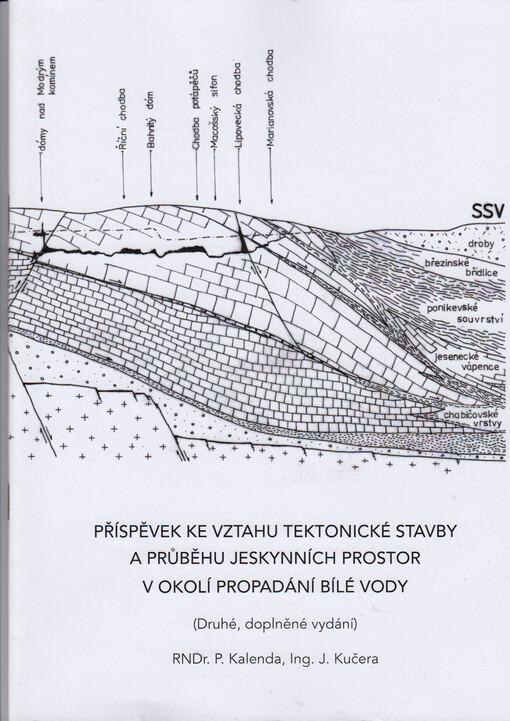 Příspěvek ke vztahu tektonické stavby a průběhu jeskynních prostor v okolí propadání Bílé vody : 1990-2025