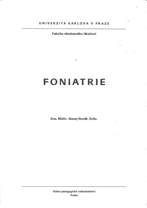 Foniatrie