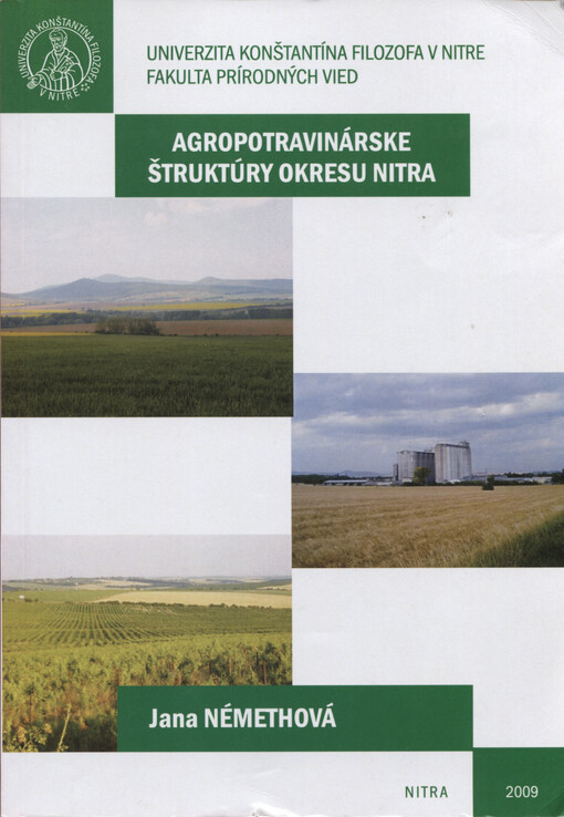 Agropotravinárske štruktúry okresu Nitra