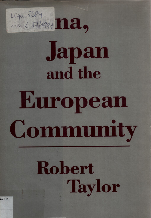 China, Japan and the European community