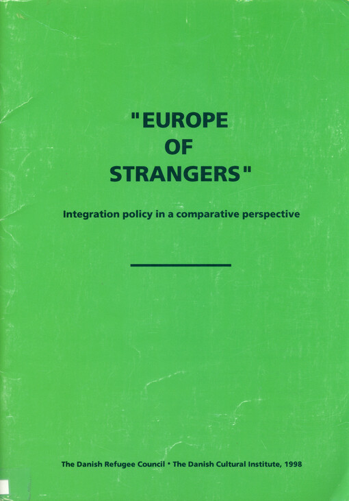 Europe of strangers : integration policy in a comparative perspective