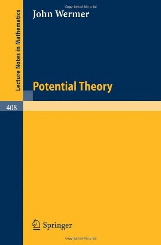 Potential Theory (Lecture Notes in Mathematics)