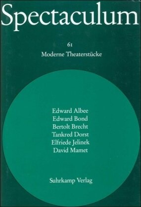 Spectaculum. Sechs moderne Theaterstücke und Materialien.
