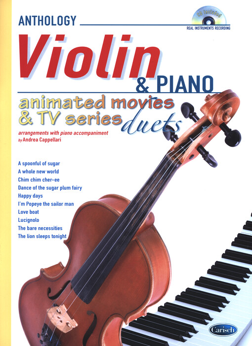 Anthology Violin & Piano : Animated Movies & Tv Series Duets