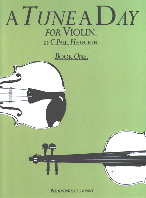 A Tune a day for violin. Book 1