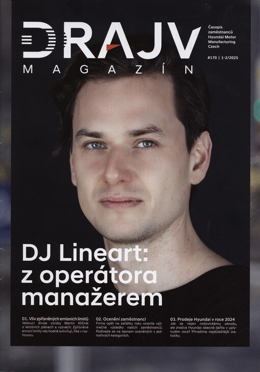 Drajv magazín : časopis zaměstnanců Hyundai Motor Manufacturing Czech