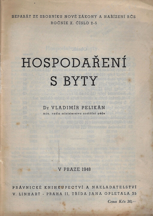 Hospodaření s byty