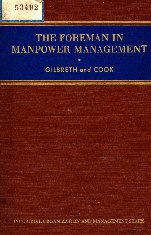 The foreman in manpower management