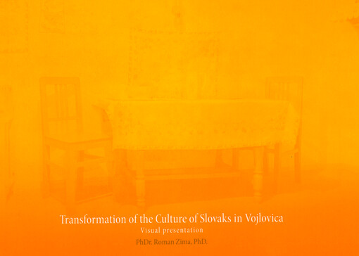 Transformation of the culture of Slovaks in Vojlovica : visual presentation