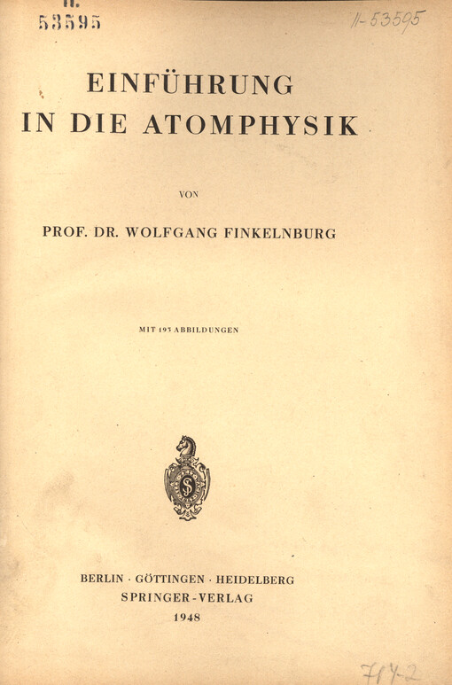 Einführung in die Atomphysik
