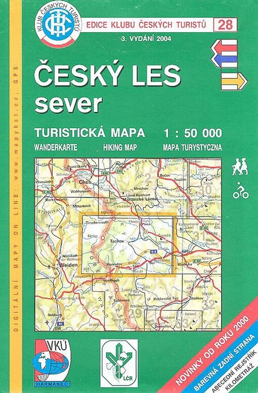 Český lessever : turistická mapa 1:50 000, 3. vyd.
