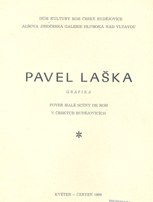 Pavel Laška : grafika