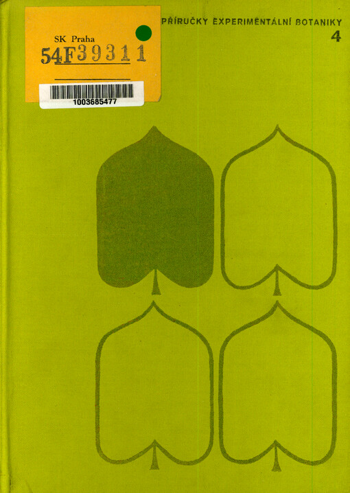 Experimentální morfologie rostlin = Experimental Morfology of Plants = Eksperimental'naja morfologija rastenij