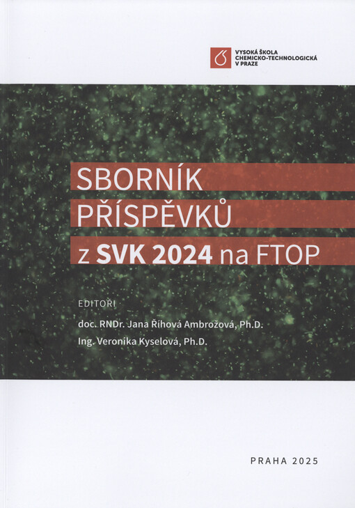Sborník příspěvků z SVK ... na FTOP