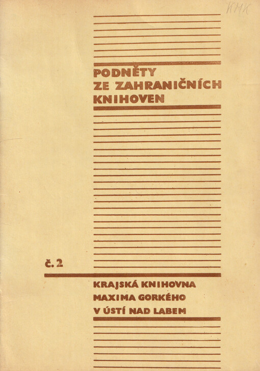 Podněty ze zahraničních knihoven