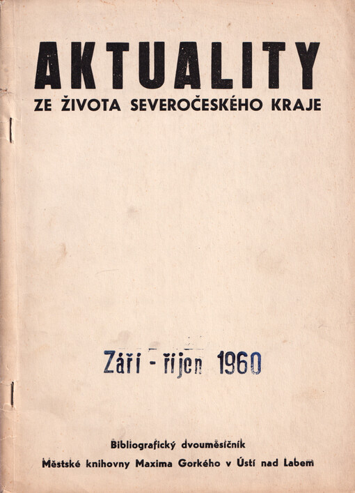 Aktuality ze života Severočeského kraje