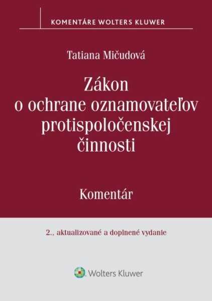 Zákon o ochrane oznamovateľov protispoločenskej činnosti