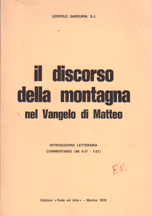 Il discorso della montagna