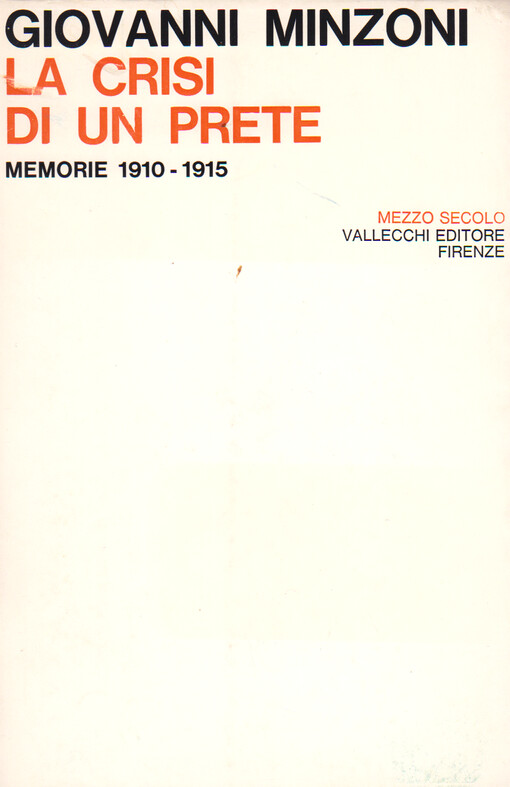 La crisi di un prete