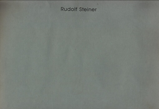 Rudolf Steiner