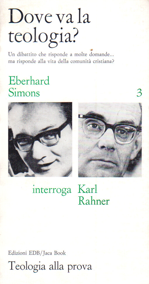 Dove va la teologia?