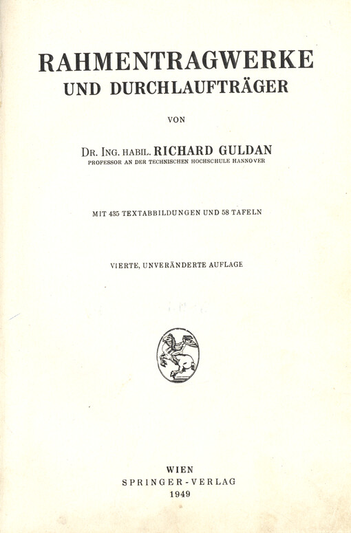 Rahmentragwerke und Durchlaufträger