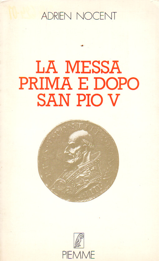 La messa prima e dopo San Pio V