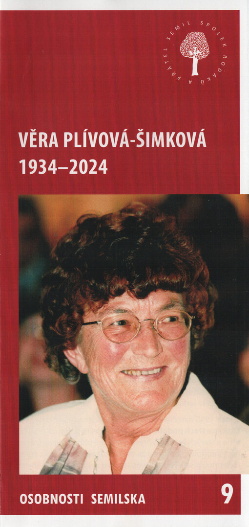 Věra Plívová-Šimková : 19342024