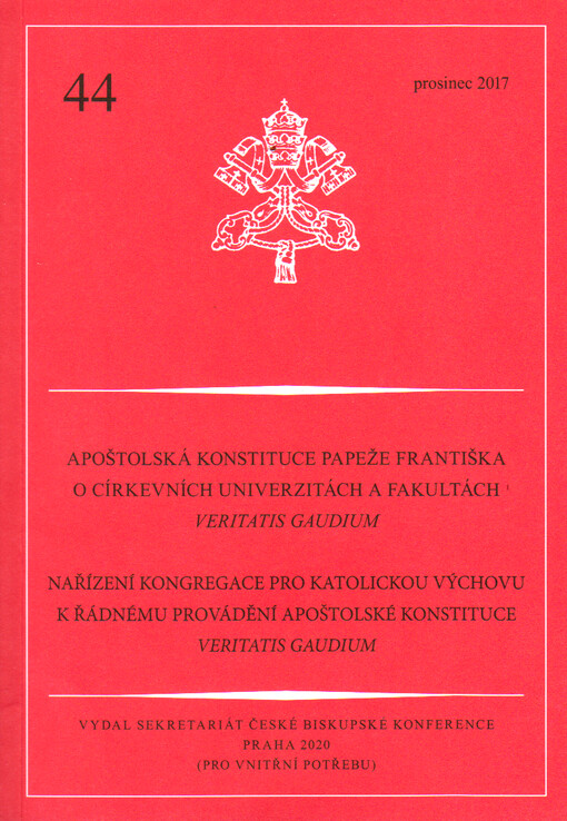 Apoštolská konstituce papeže Františka o církevních univerzitách a fakultách