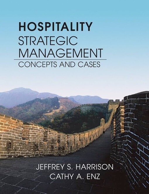 Hospitality strategic management :concepts and cases.