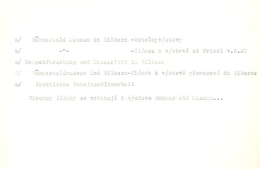 Böhmerwald-Museum in Bildern : heimatkundliche Ausstellung veranstaltet vom Böhmerwaldbund und der Firma L. & C. Hardtmuth