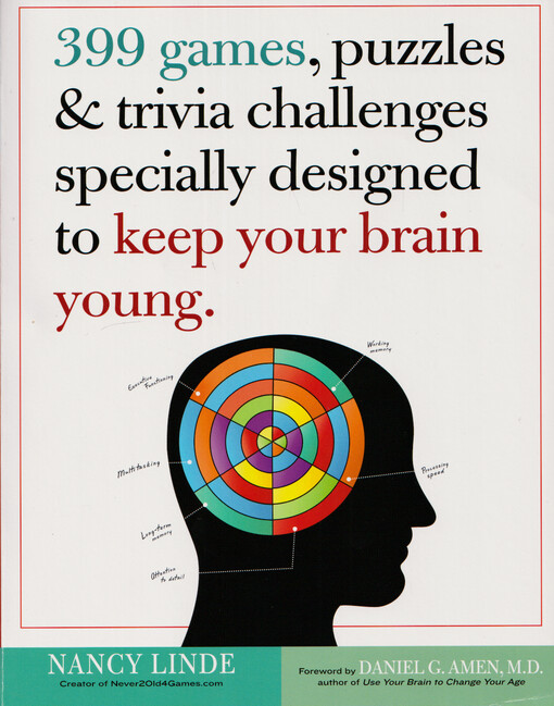 399 games, puzzles & trivia challenges specially designed to keep your brain young